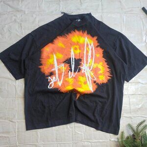 off the wall denim tears graphic tee